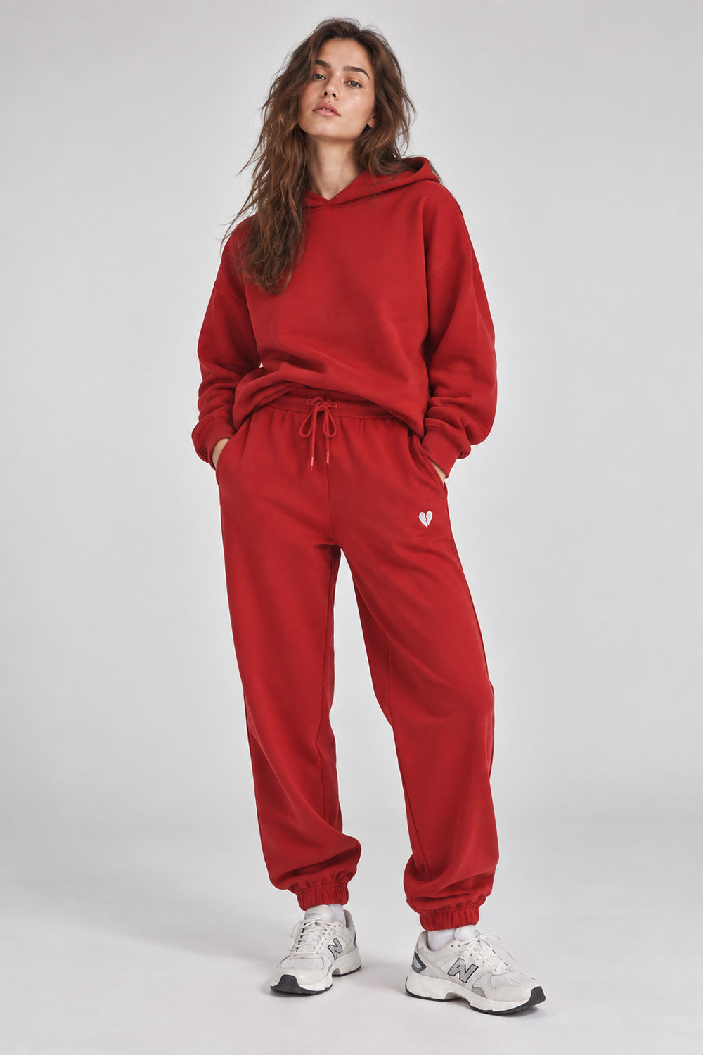 Kadın Kırmızı Jogger