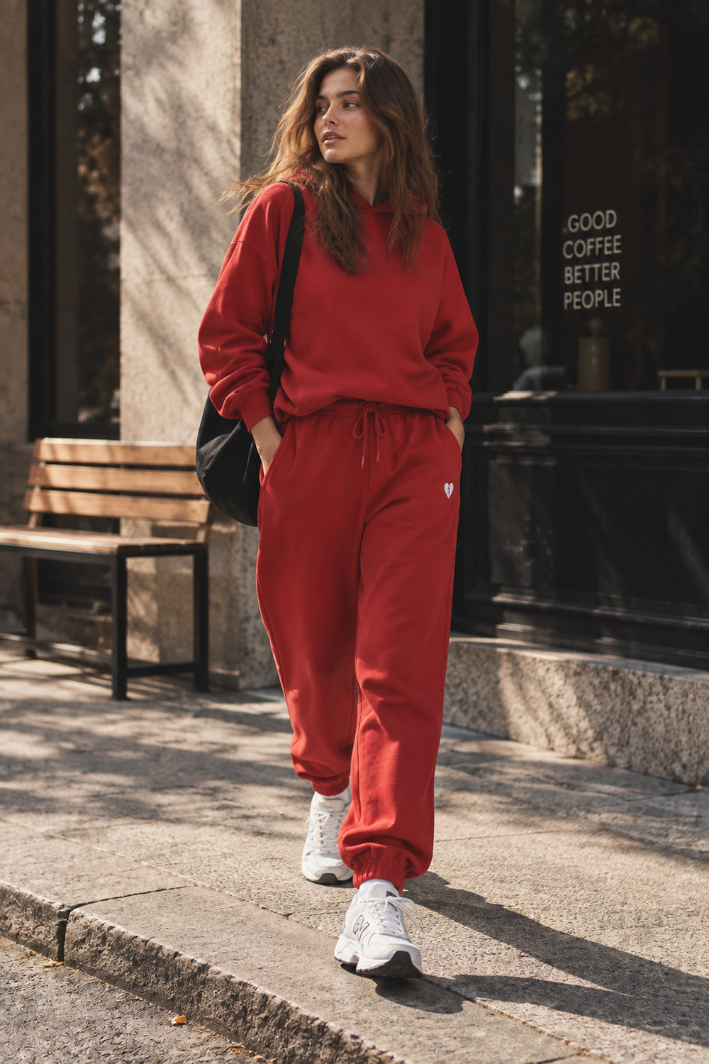 Kadın Kırmızı Jogger