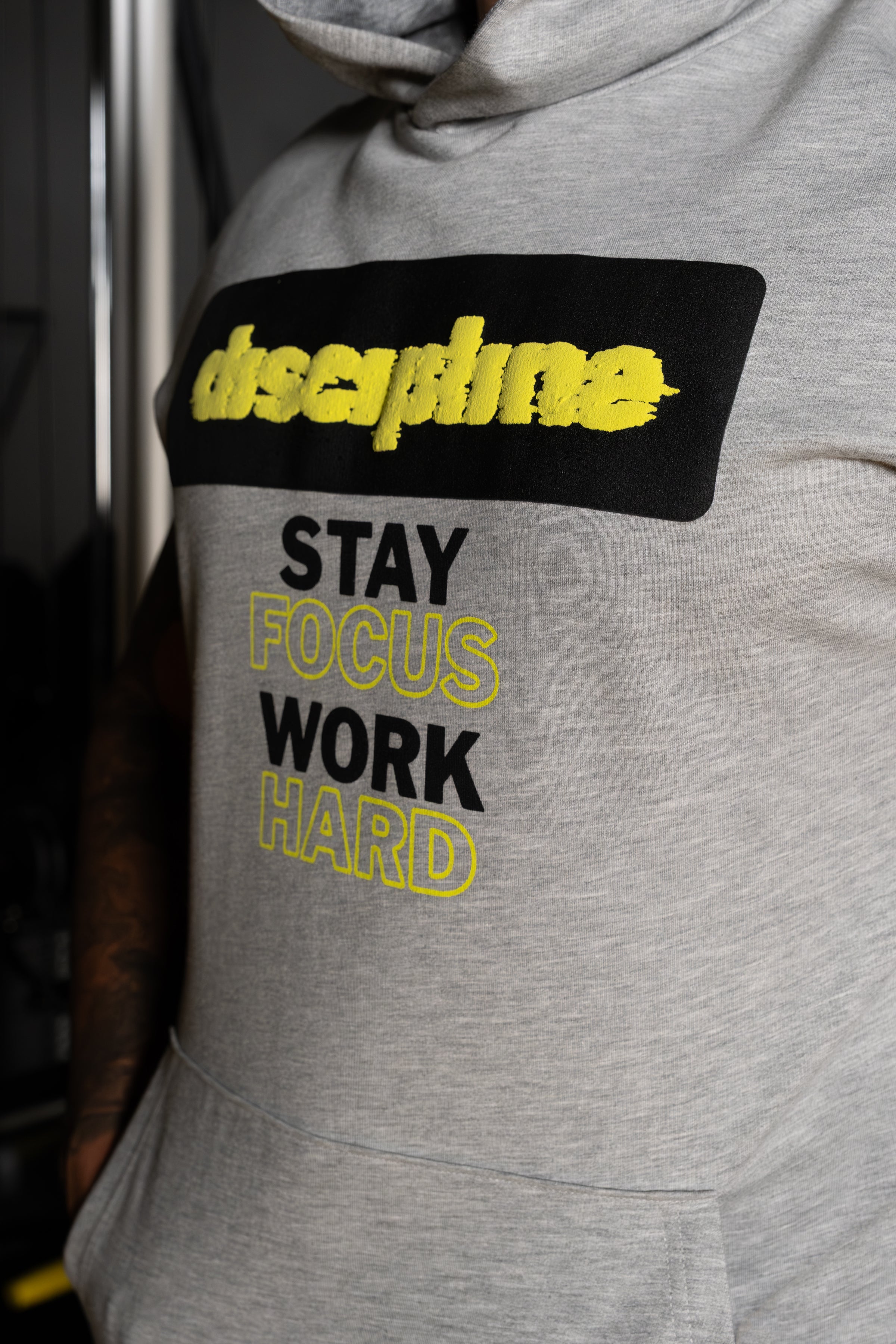 Tasarım Baskılı Kapüşonlu Grimelanj Kolsuz Sweatshirt