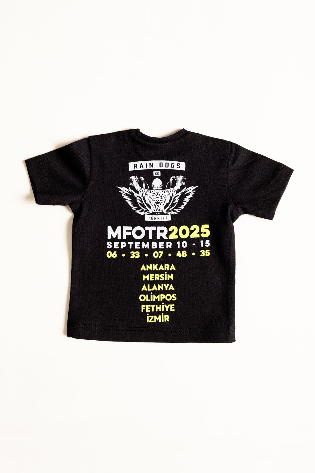 Rain Dogs Moto Fest Minyatür Tişört 2025
