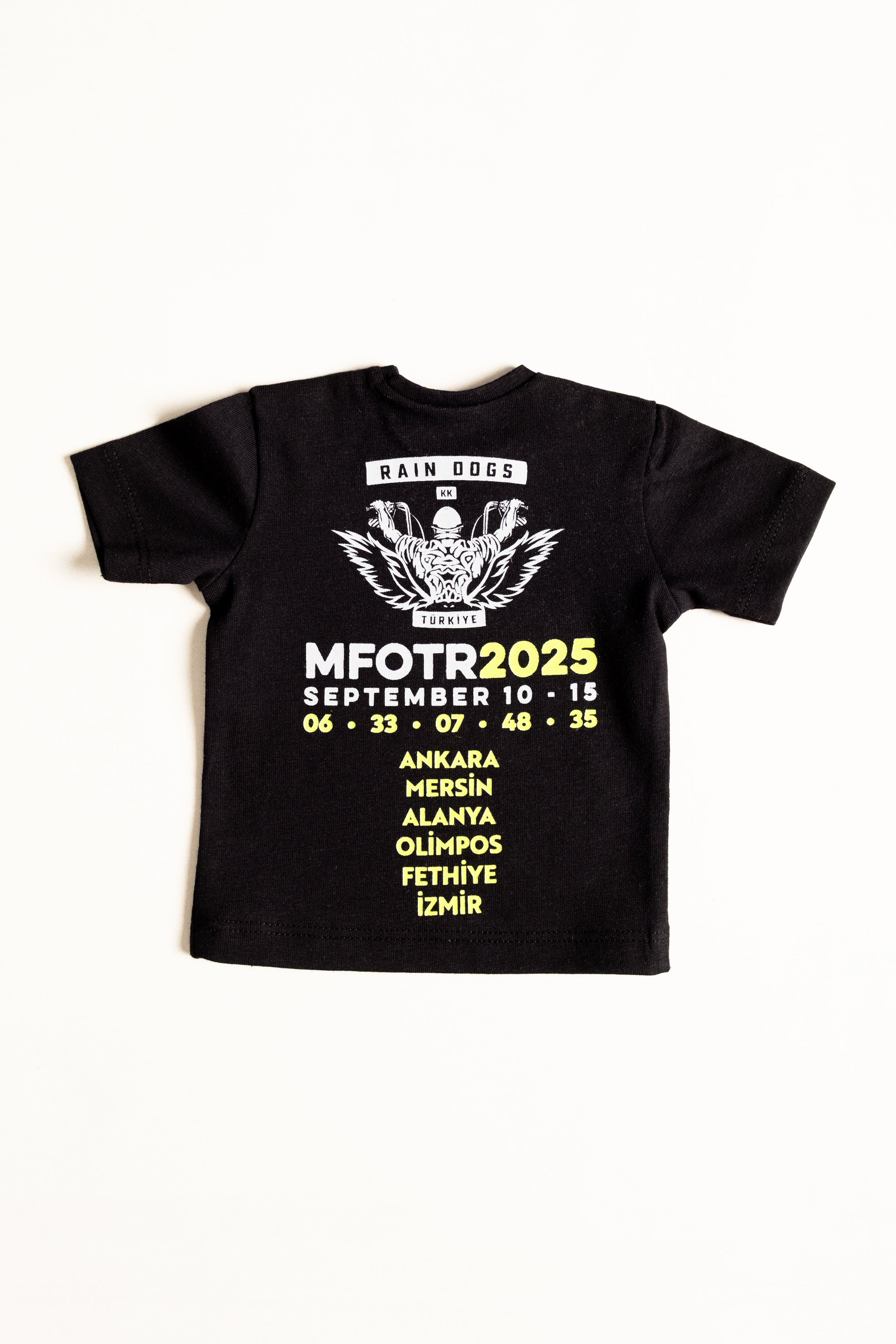 Rain Dogs Moto Fest Minyatür Tişört 2025