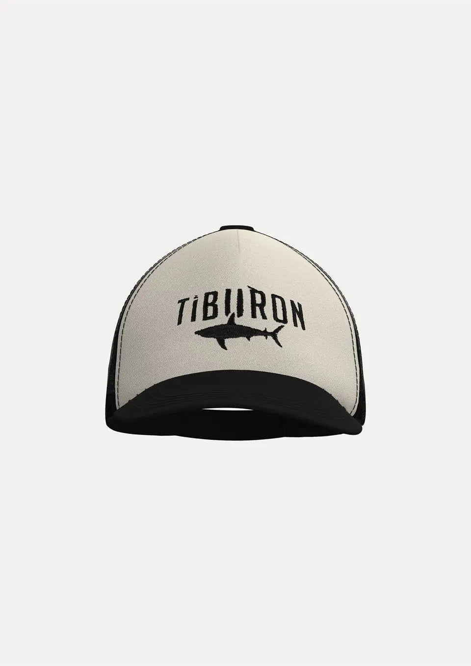 Tiburon Nakışlı Beyaz Şapka