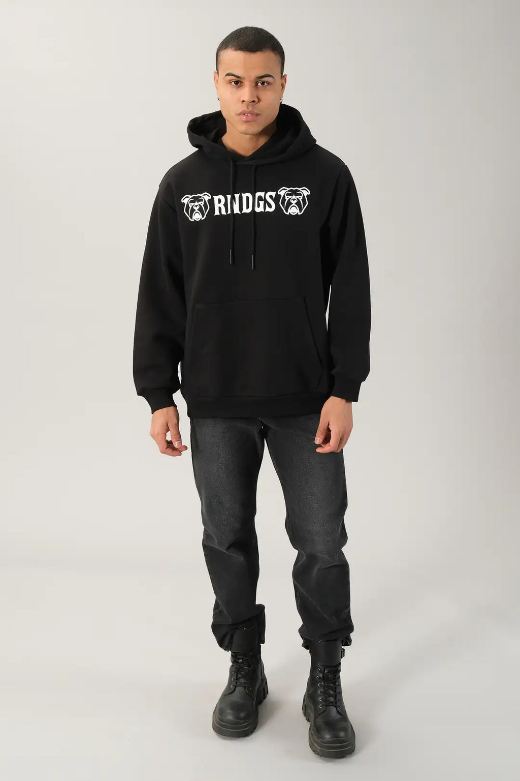 Rain Dogs Köpek Baskılı Hoodie