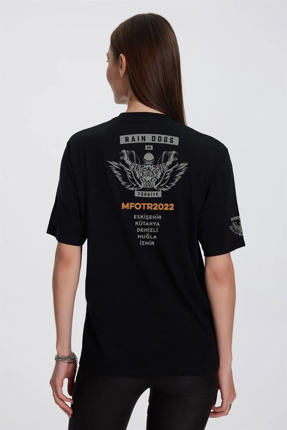 Moto Fest 2022 Siyah Kadın Tişört
