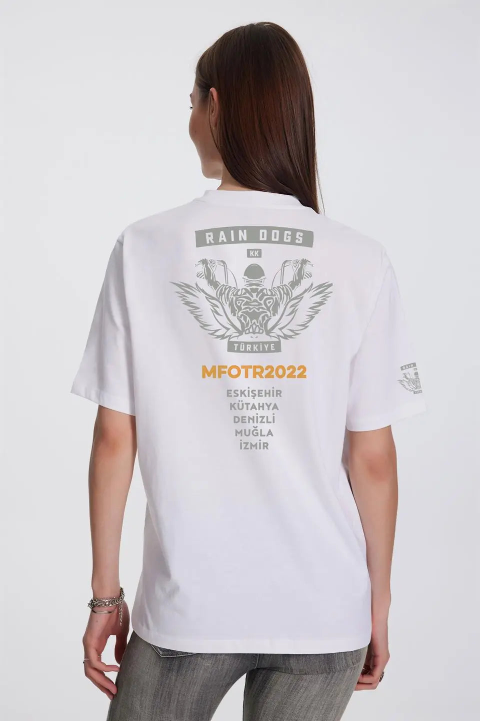 Moto Fest 2022 Beyaz Kadın Tişört