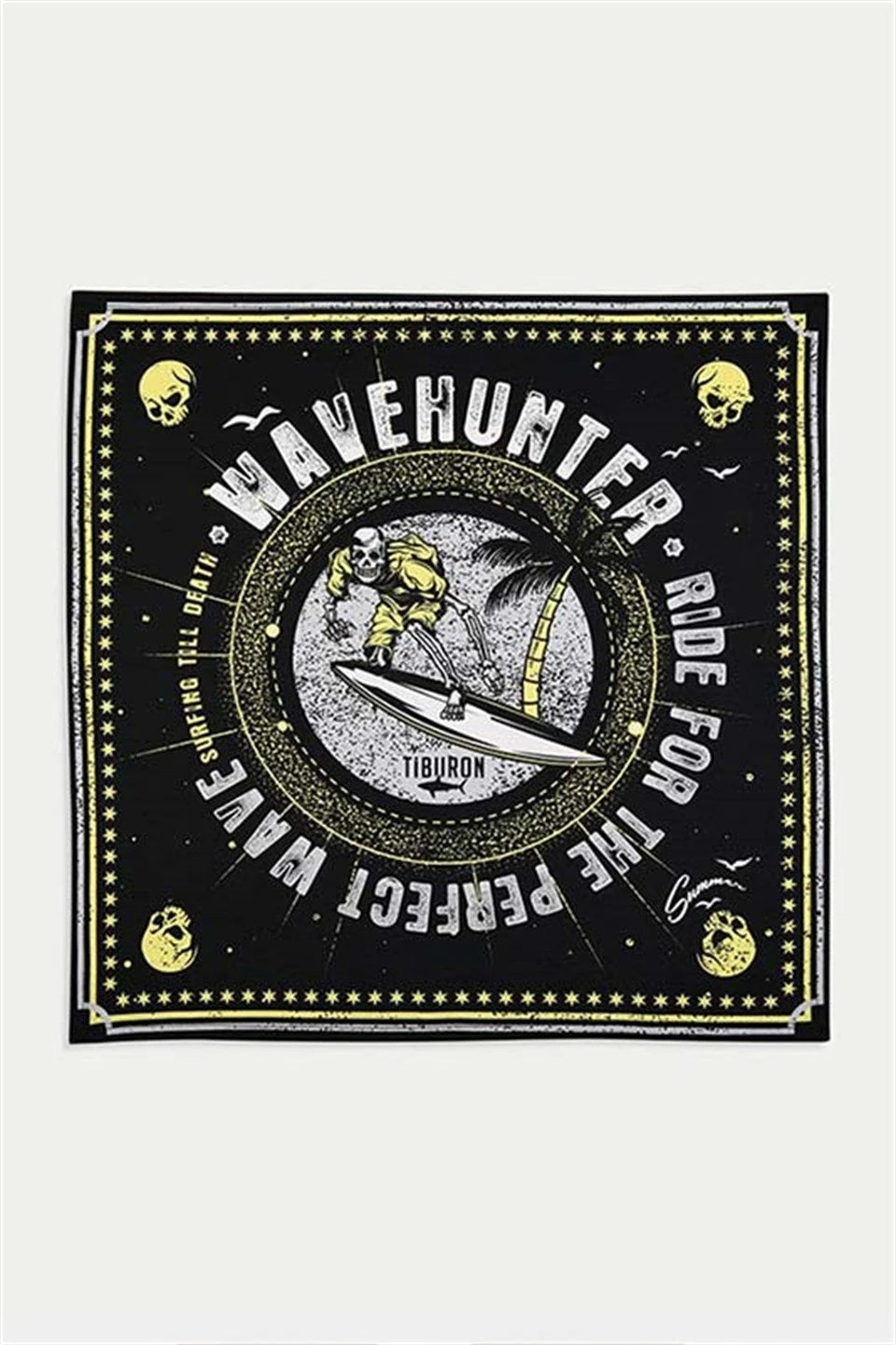 Baskılı Sarı Bandana