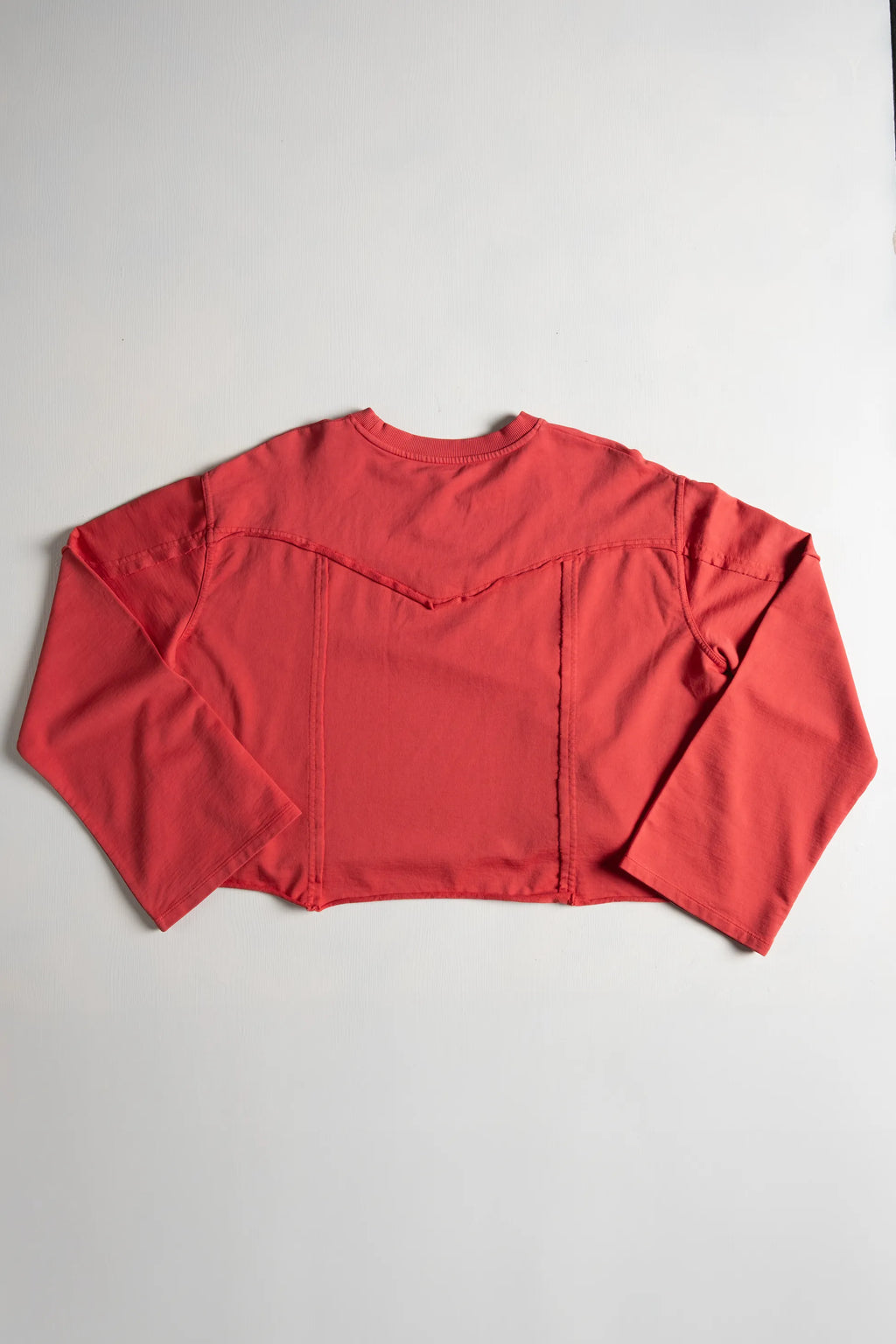 Dikiş Detaylı Pembe Sweatshirt