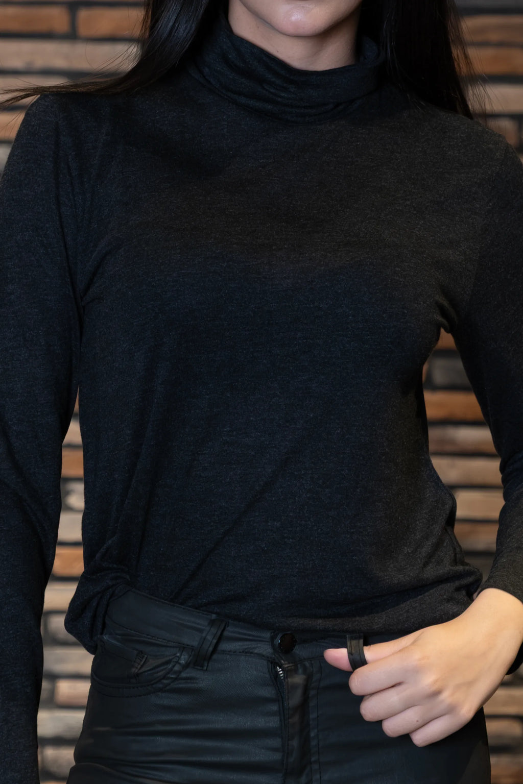 Antrasit Balıkçı Yaka Body
