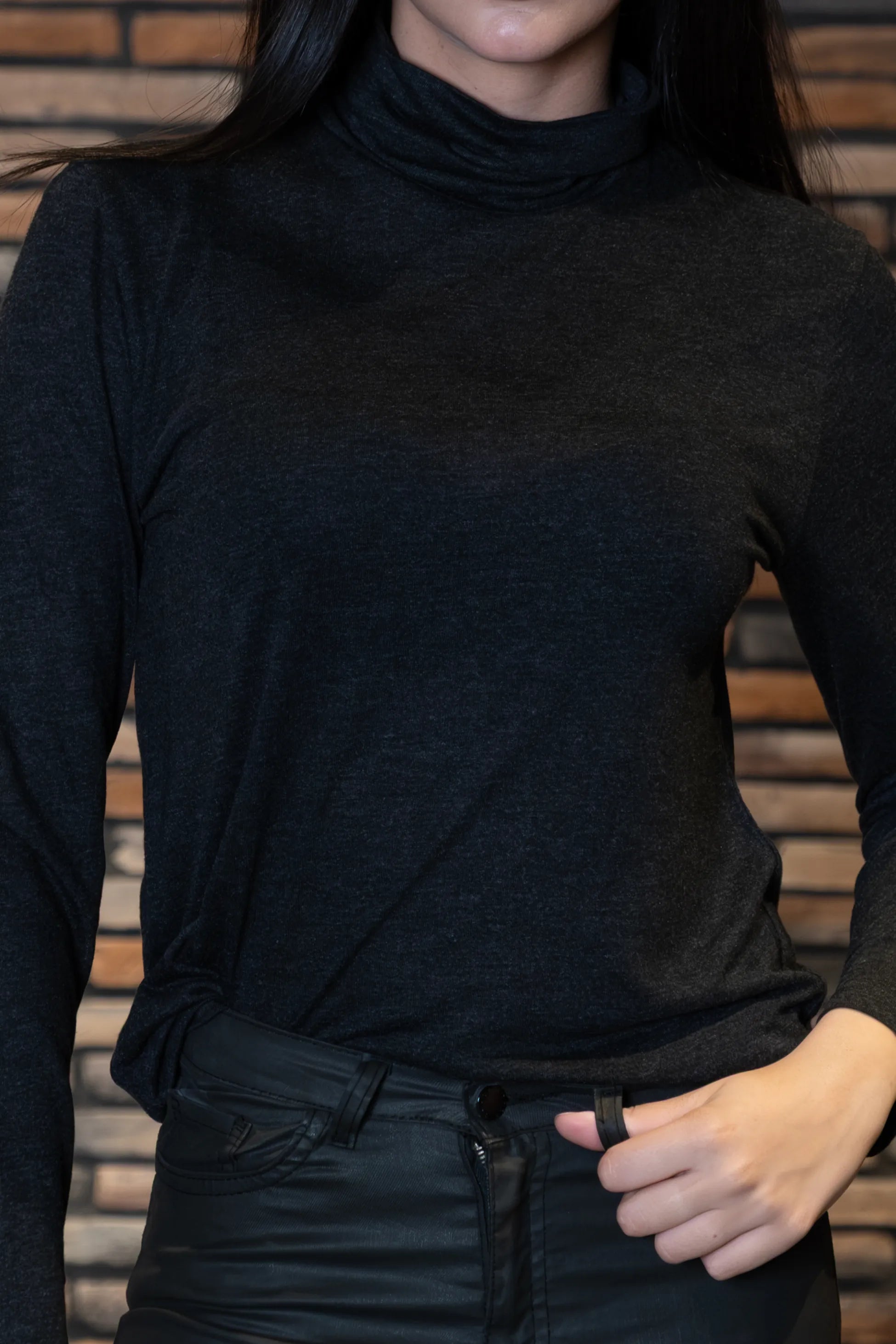 Antrasit Balıkçı Yaka Body