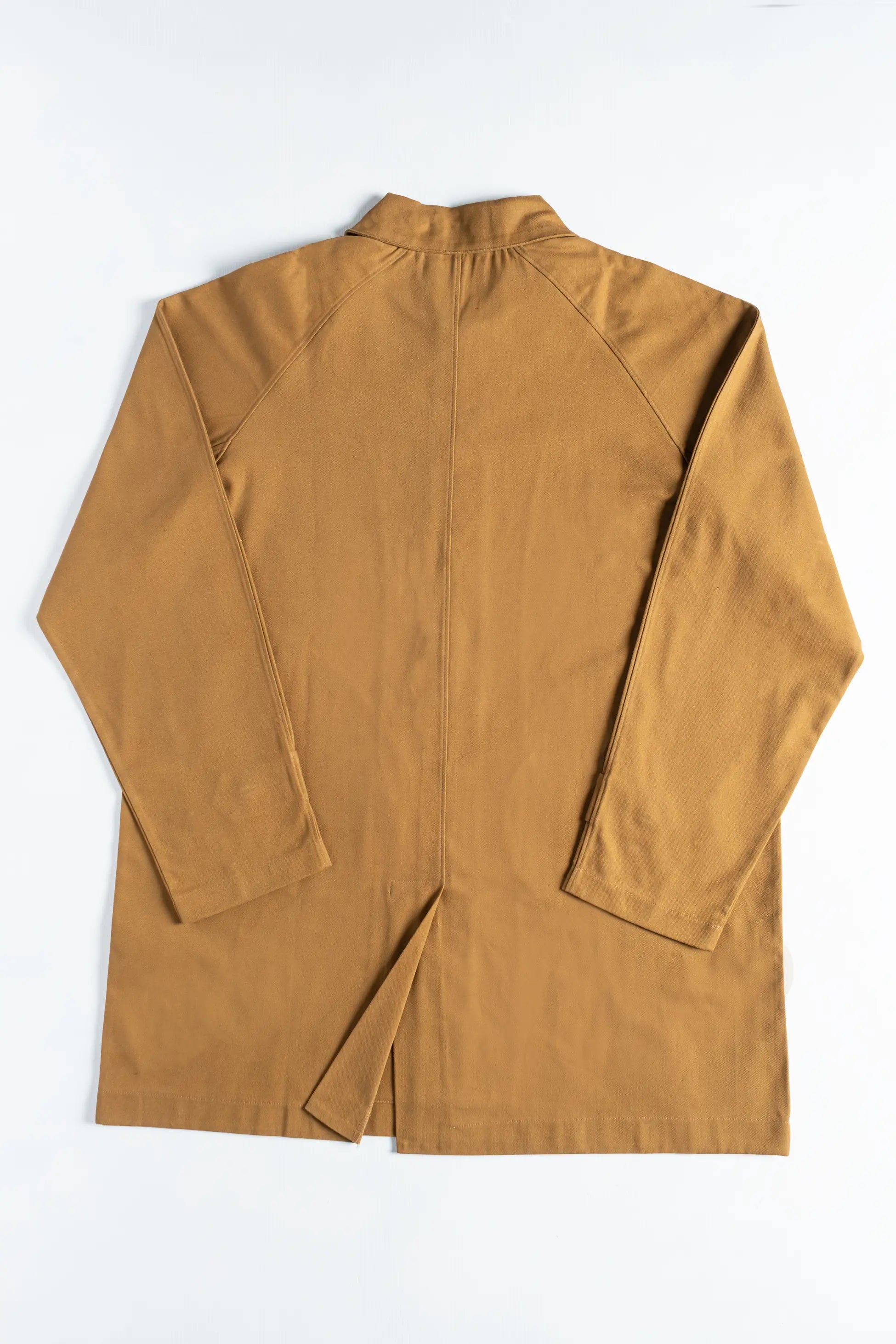 Erkek Kahverengi Gabardin Trençkot