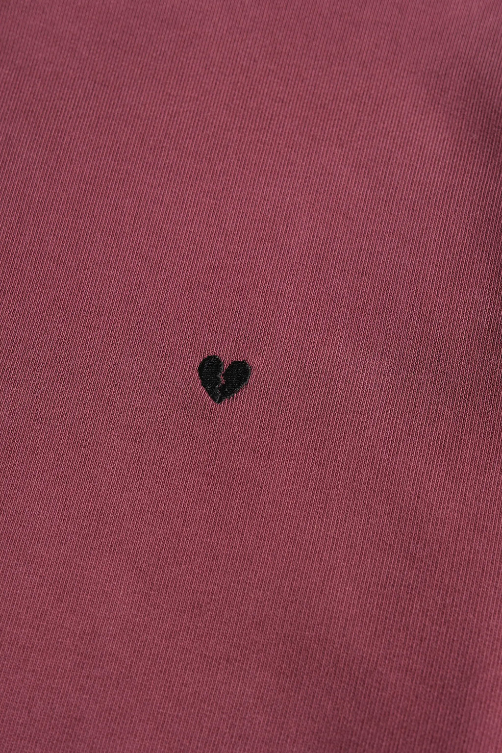 Bordo Bisiklet Yaka Sweatshirt