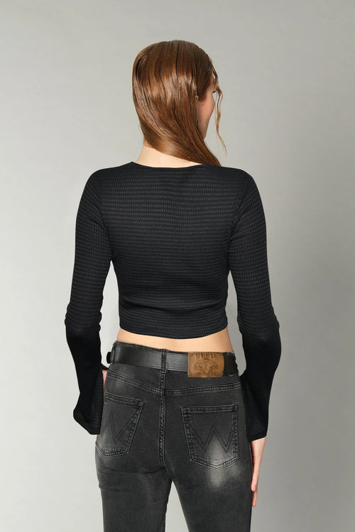 Asimetrik Dekolteli Body