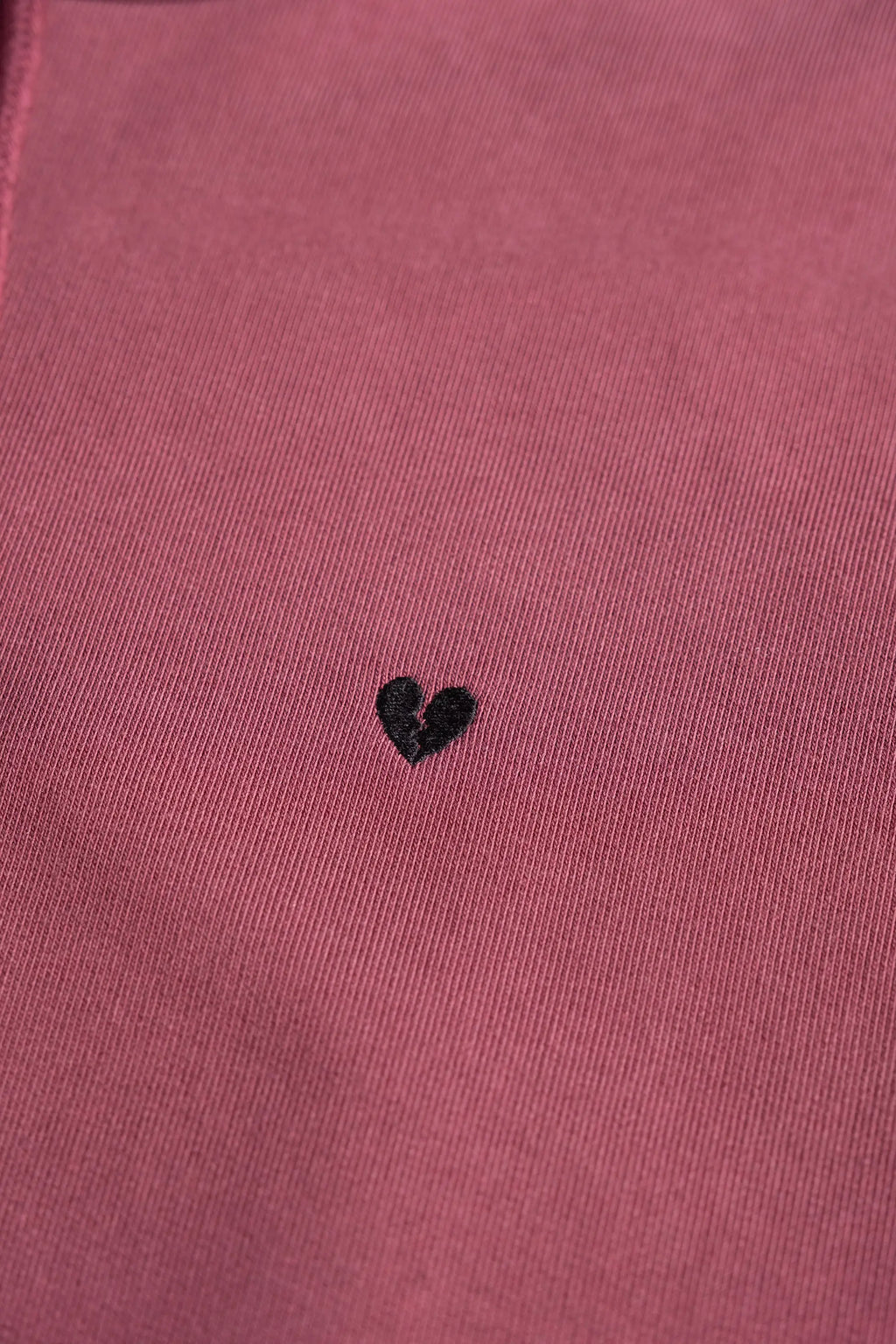 Bordo Kapüşonlu Nakışlı Hoodie