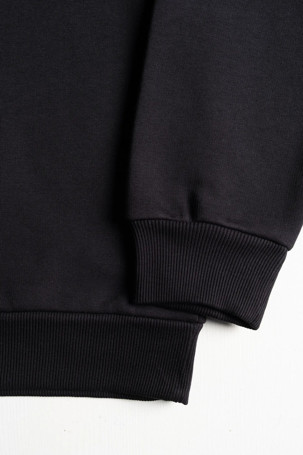 Tiburon Baskılı Siyah Erkek Sweatshirt