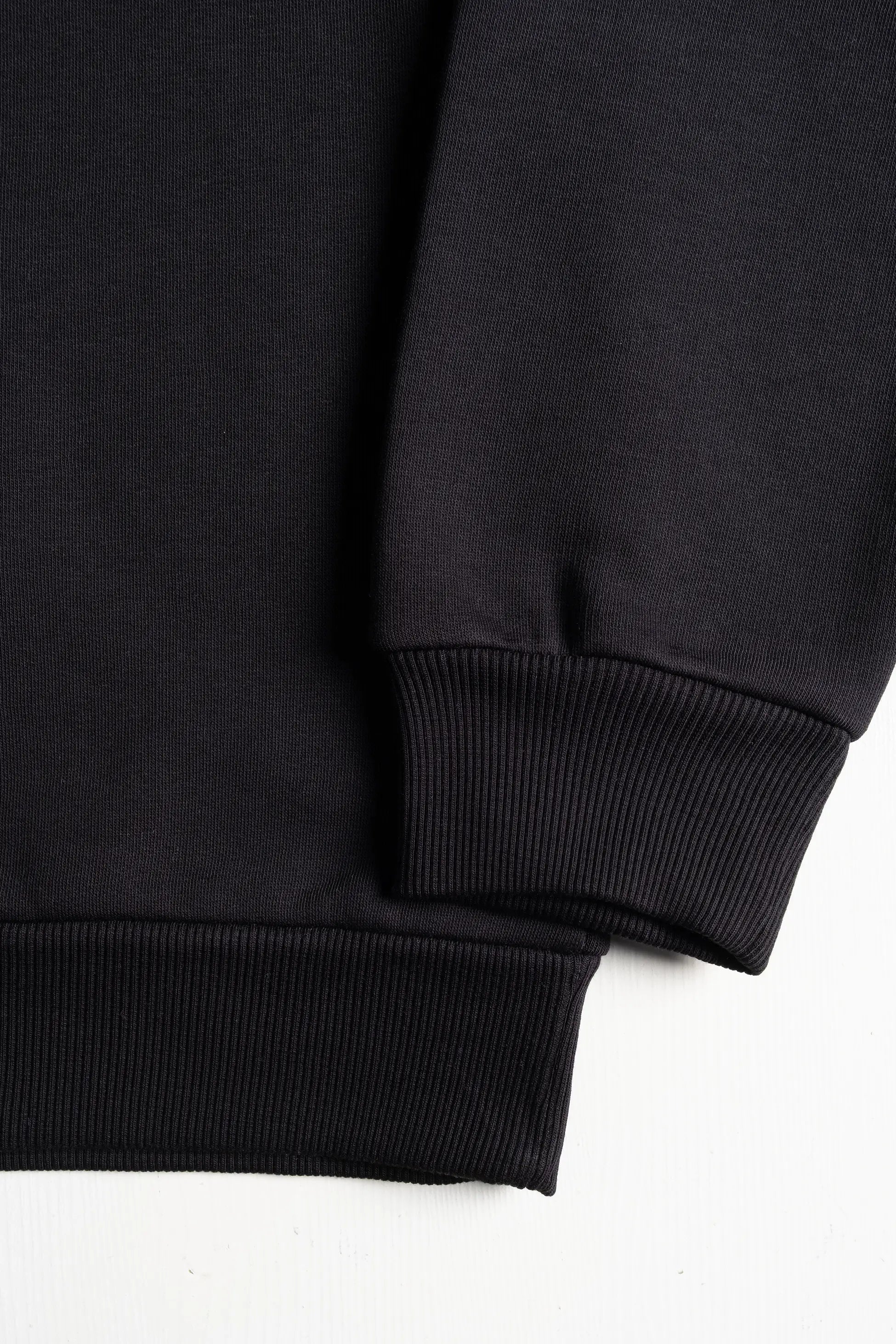 Tiburon Baskılı Siyah Erkek Sweatshirt