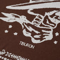 Kahverengi Baskılı Bandana