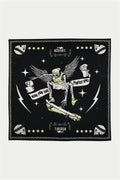 Baskılı Siyah Bandana