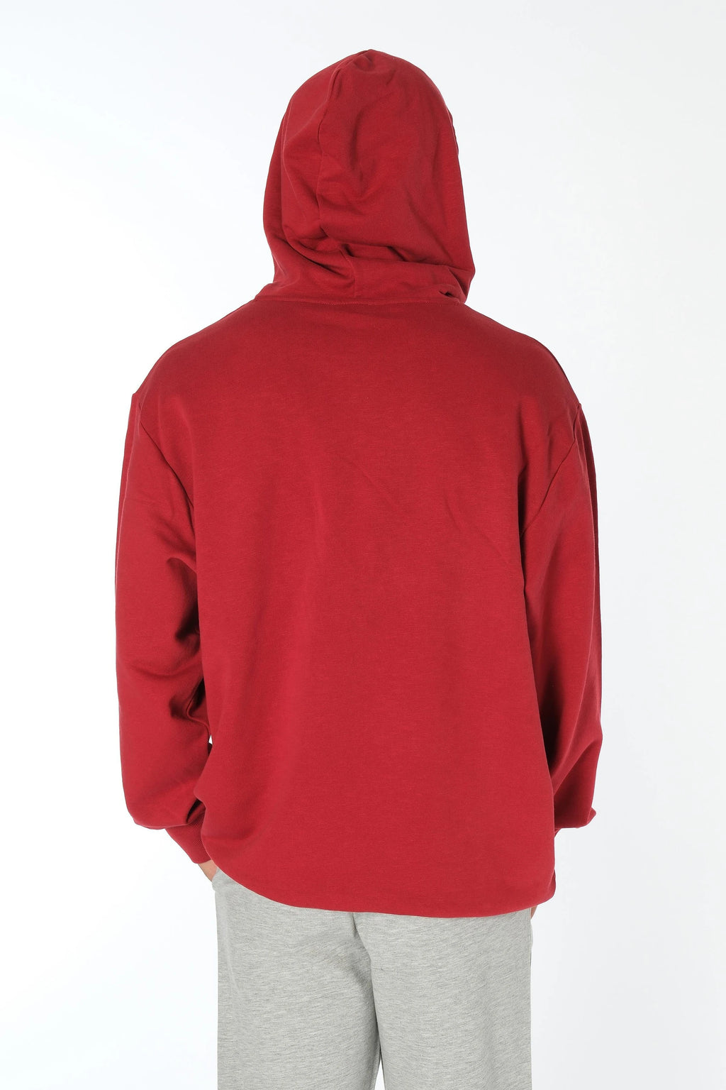 Kapüşonlu Kırmızı Hoodie