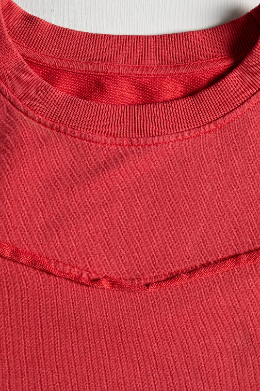 Dikiş Detaylı Pembe Sweatshirt