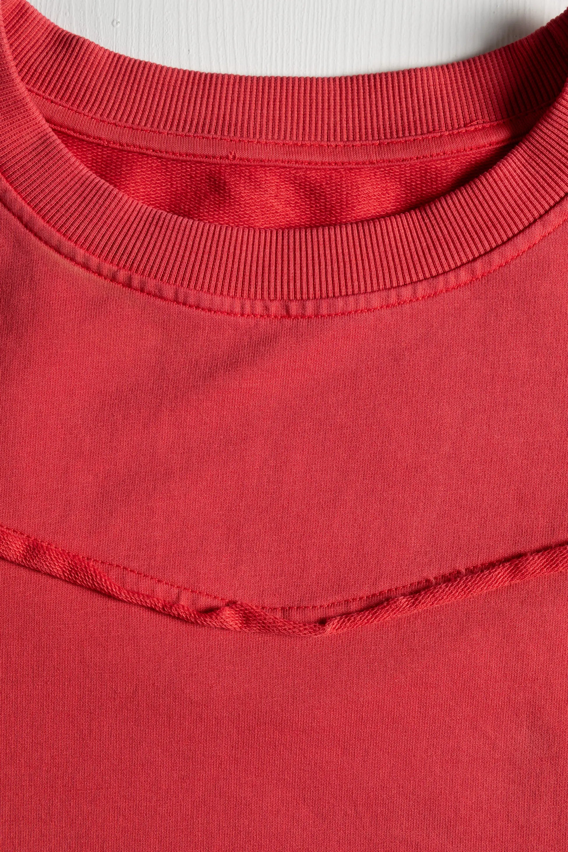 Dikiş Detaylı Pembe Sweatshirt