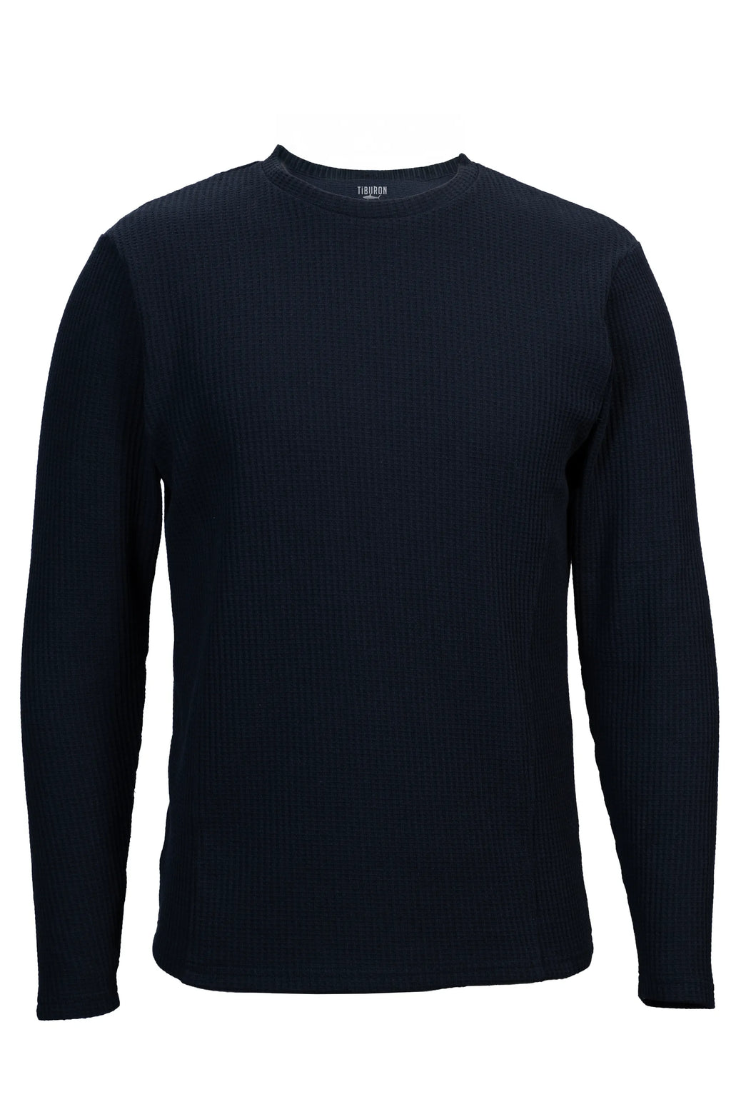 Erkek Waffle Lacivert Sweatshirt