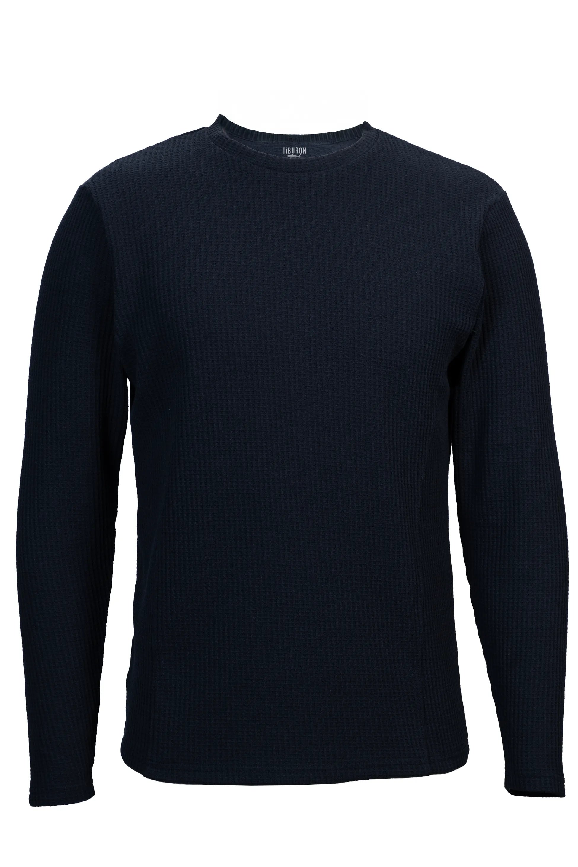 Erkek Waffle Lacivert Sweatshirt