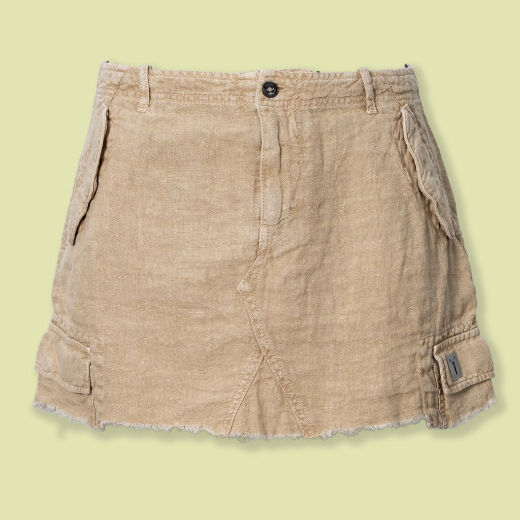 Camel Mini Keten Etek